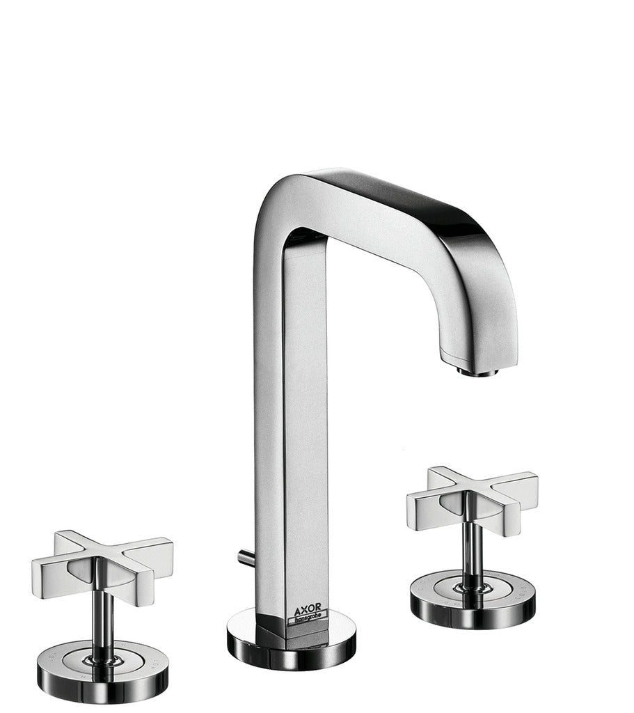Hansgrohe Axor Citterio 3-Hole Mixer, Cross Handles, Waste
