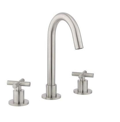 Crosswater MPRO Crosshead Basin 3 Hole Set - Stainless Steel