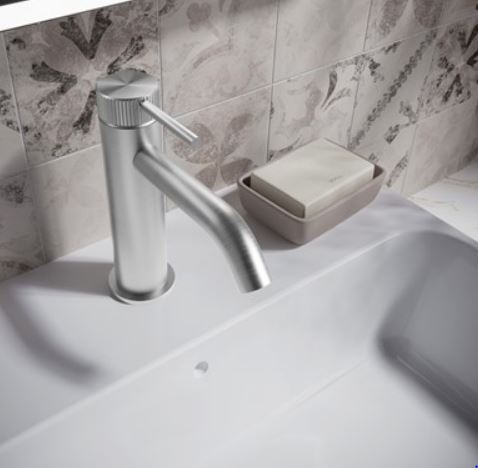 3ONE6 Mono Deck Mounted 114mm Basin Mixer w/ 1 Tap Hole