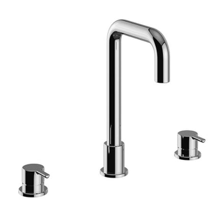 Dartmouth 3TH Basin Mixer Chrome