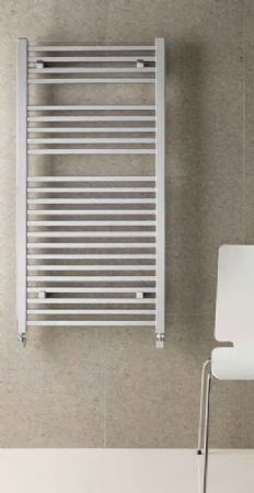 Biava Square 600 x 600mm Chrome Heated Towel Rail