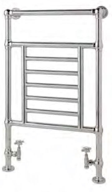 Sherbourne 952 x 600mm Chrome Traditional Heated Towel Rail