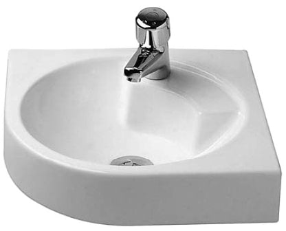 Duravit Architec 635 x 540 Washbasin corner model,1 Tap Hole