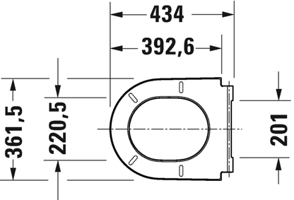 Duravit D-Neo Toilet set wall mounted Compact Duravit Rimless