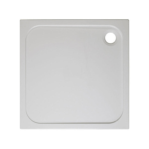 Crosswater 800 x 800 x 45mm Square Stone Resin Shower Tray
