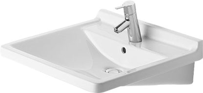 Duravit Starck 3 600 x 545mm White Washbasin with 1 Tap Hole