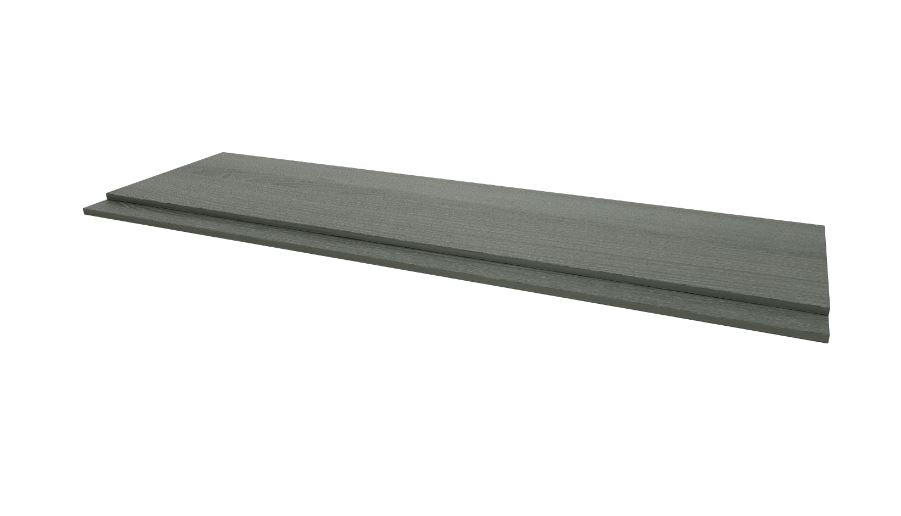 SW6 Purity 700mm 2 Piece Bath End Panel - Grey Ash