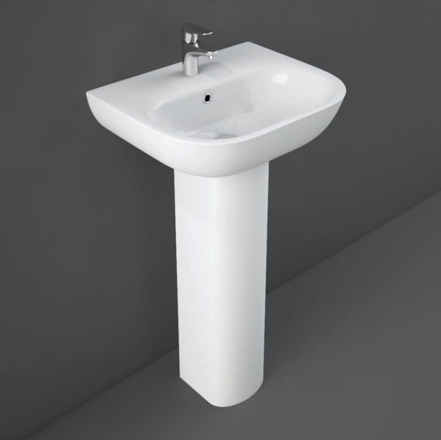 Get RAK Tonique 450mm Basin 1 Tap-Hole For a Premium Feel