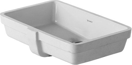 Vero 525 x 355mm Vanity Basin with Overflow - White