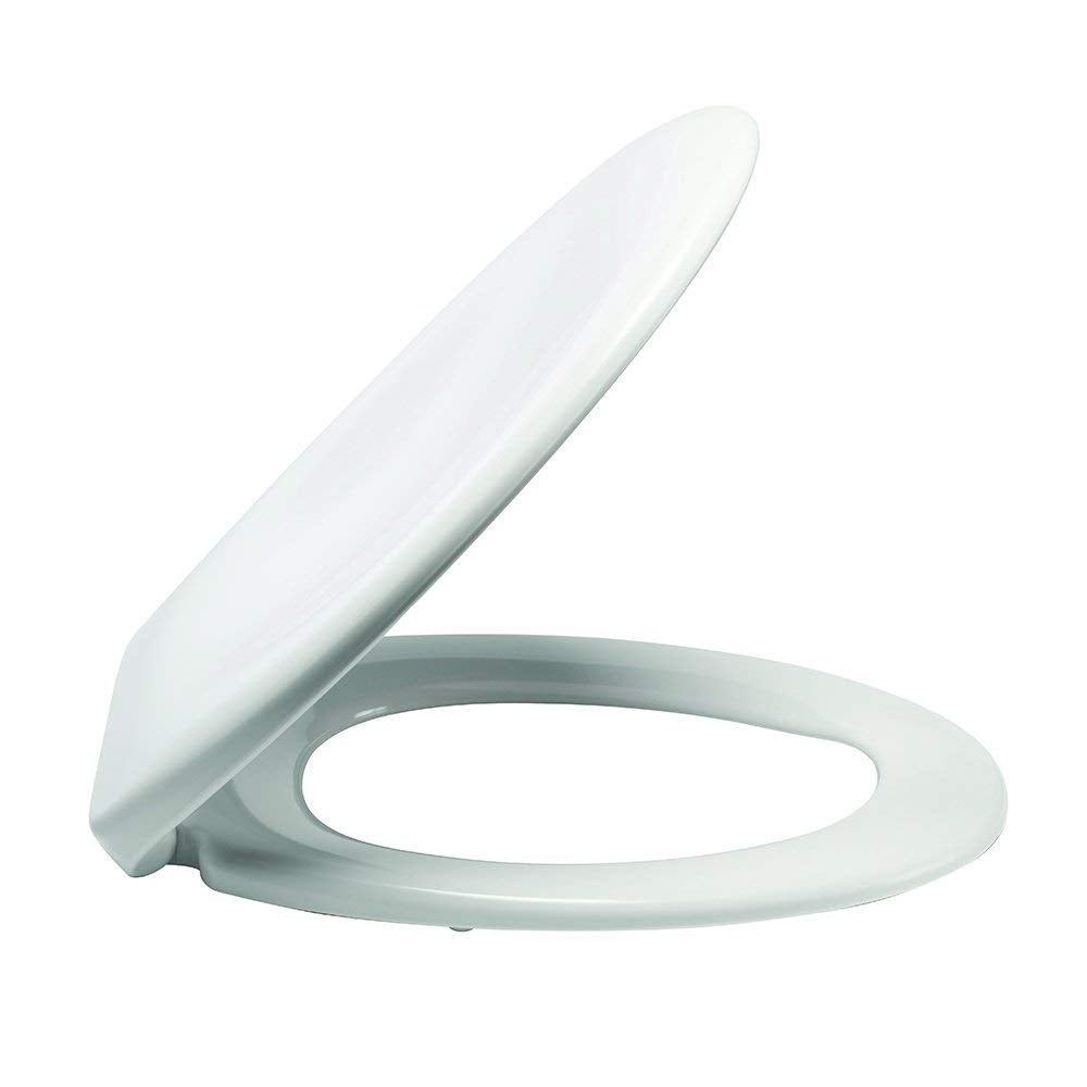 Luxury Soft Close Round Seat White Top Fix for Toilets