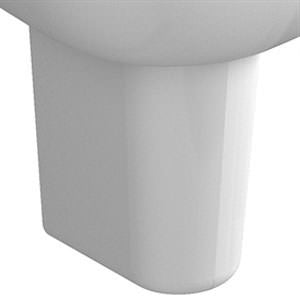 Vitra S20 Large Half Pedestal - White