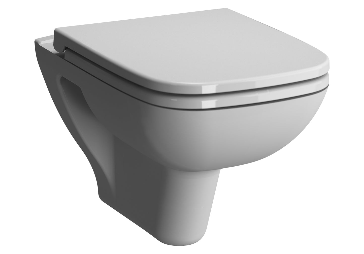 Vitra S20 Short Projection Wall Hung Pan - White