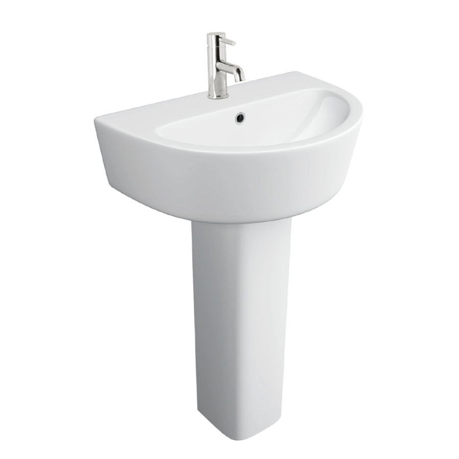 SW6 White Genoa Pedestal