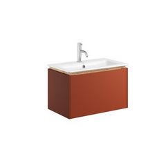 Mada Soft Clay 600mm Wall Mounted Rectangular Vanity Unit