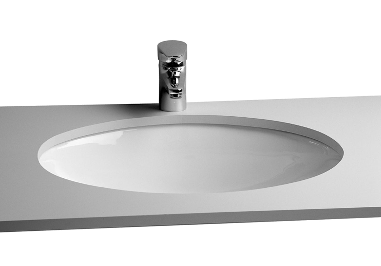 Vitra S20 Oval 585 x 450 Under Counter Basin - White