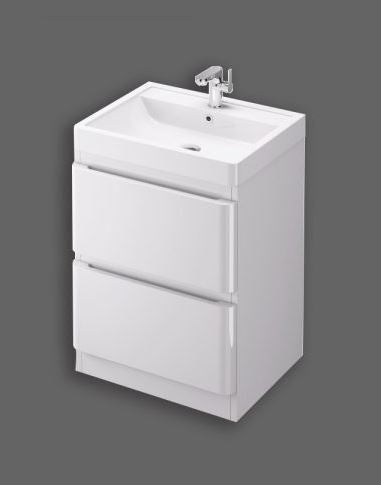 Essentials Flite 600x480mm Two Drawer Floor Standing Unit
