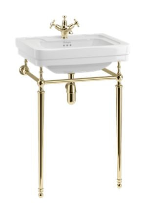 Burlington Basin Stand Only for 580 Square Basin, Gold