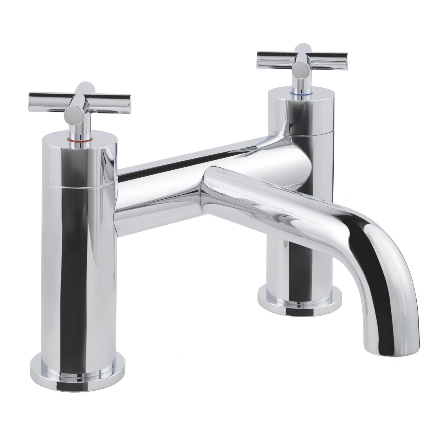 Just Taps Plus Solex Deck Mounted Bath Filler Brushed Brass