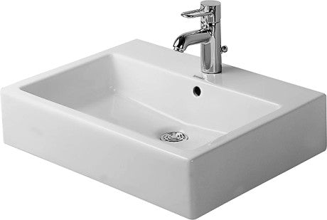 Duravit Vero Above Counter Basin 500 x 470 1 Tap Hole With Overflow