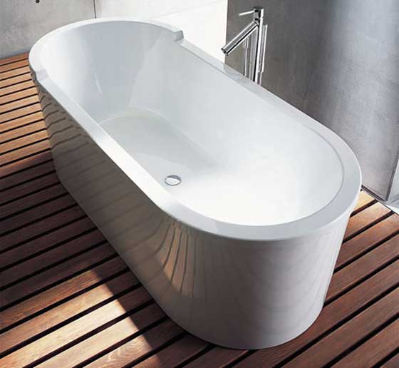 Duravit Starck 1800x800mm Free Standing Acrylic Bath