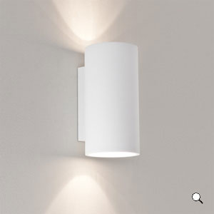 Astro Lighting Bologna 240 Up/Down Wall White Plaster Finish