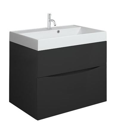 Crosswater Glide II 700 x 450 2 Drawer Wall Hung Vanity Unit