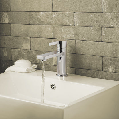 Just Taps Plus Hugo Single Lever Basin Mixer without Pop-up Waste