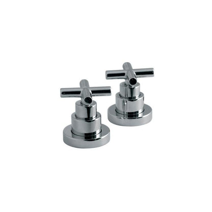 VADO Elements Deck Mounted Stop Valves - Chrome Finish
