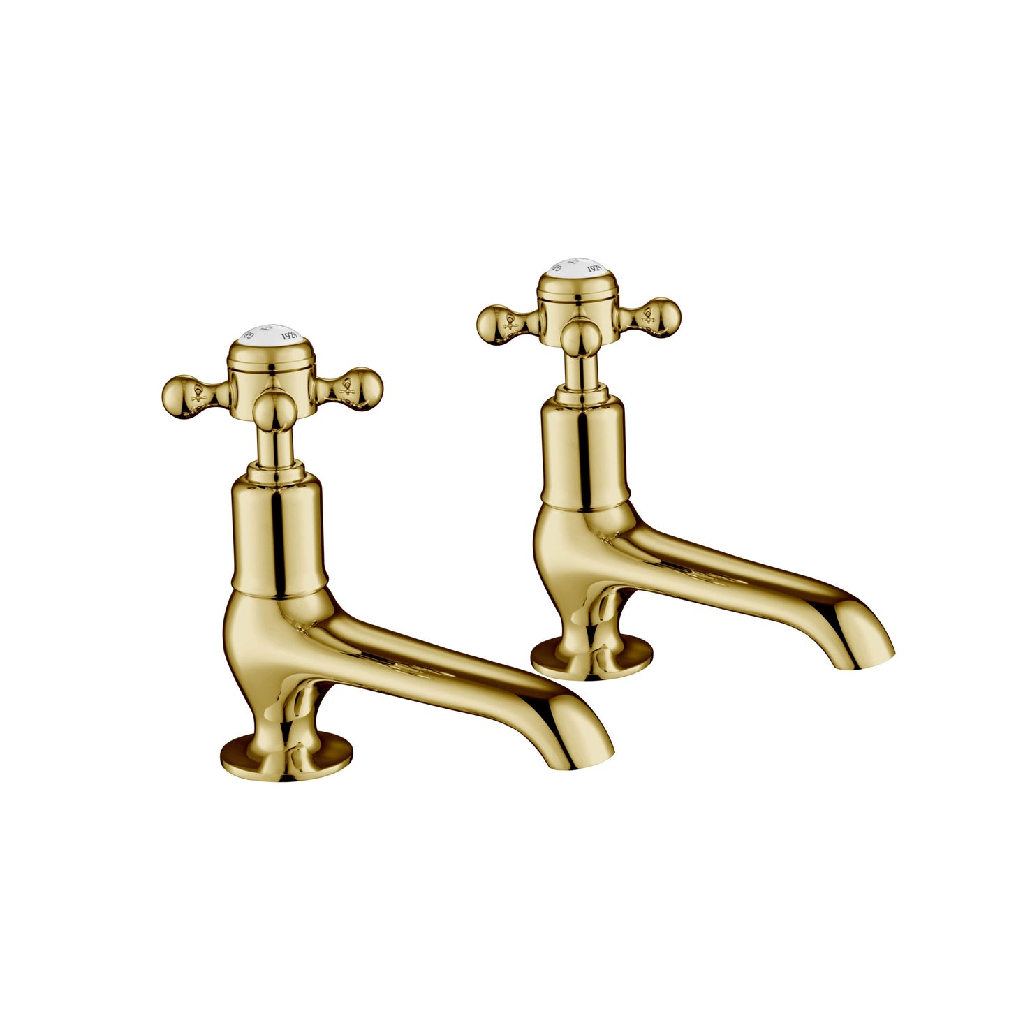Just Taps Plus Grosvenor Long Nose Basin Taps