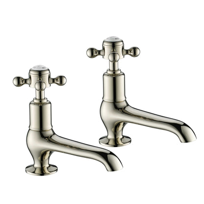 Just Taps Plus Grosvenor Long Nose Basin Taps