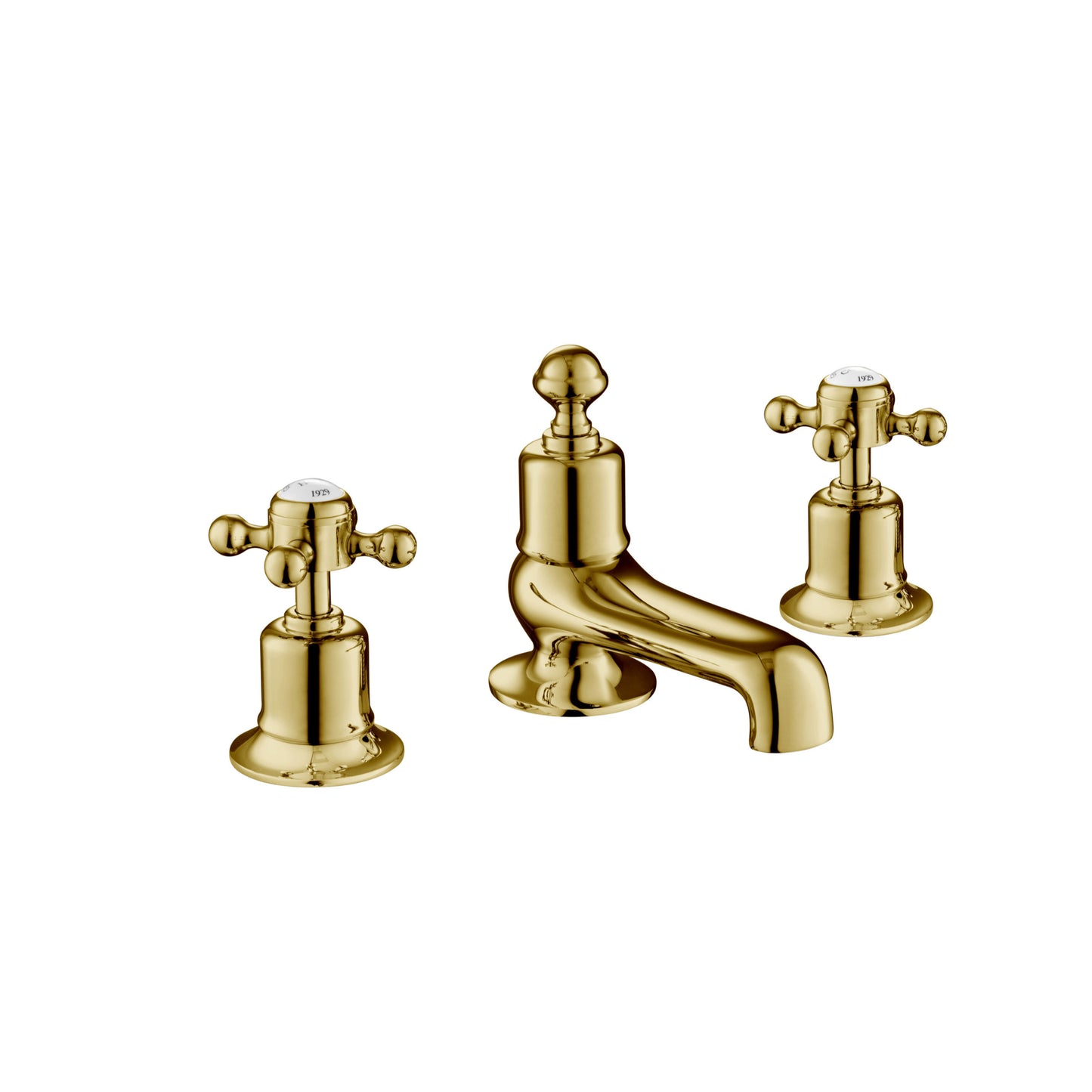 Just Taps Plus Grosvenor 3 Hole Deck Mounted Bath Filler