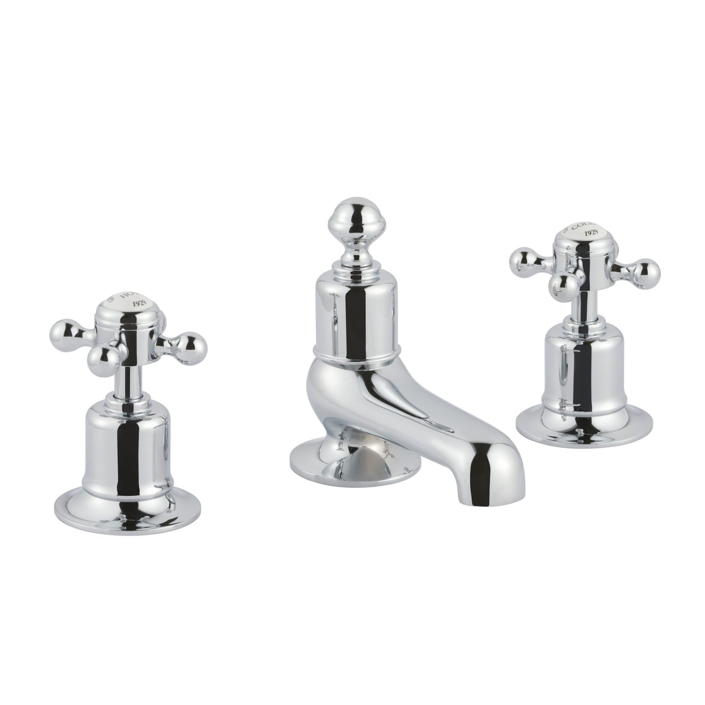 Just Taps Plus Grosvenor 3 Hole Deck Mounted Bath Filler