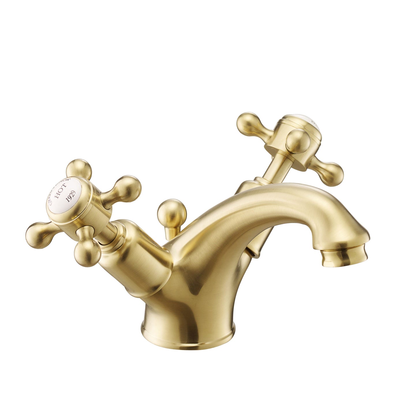 Just Taps Plus Grosvenor Basin Mixer with Pop Up Waste