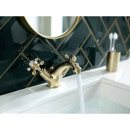 Just Taps Plus Grosvenor Basin Mixer with Pop Up Waste