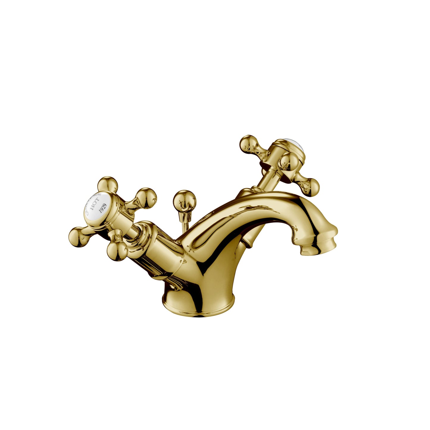 Just Taps Plus Grosvenor Basin Mixer with Pop Up Waste