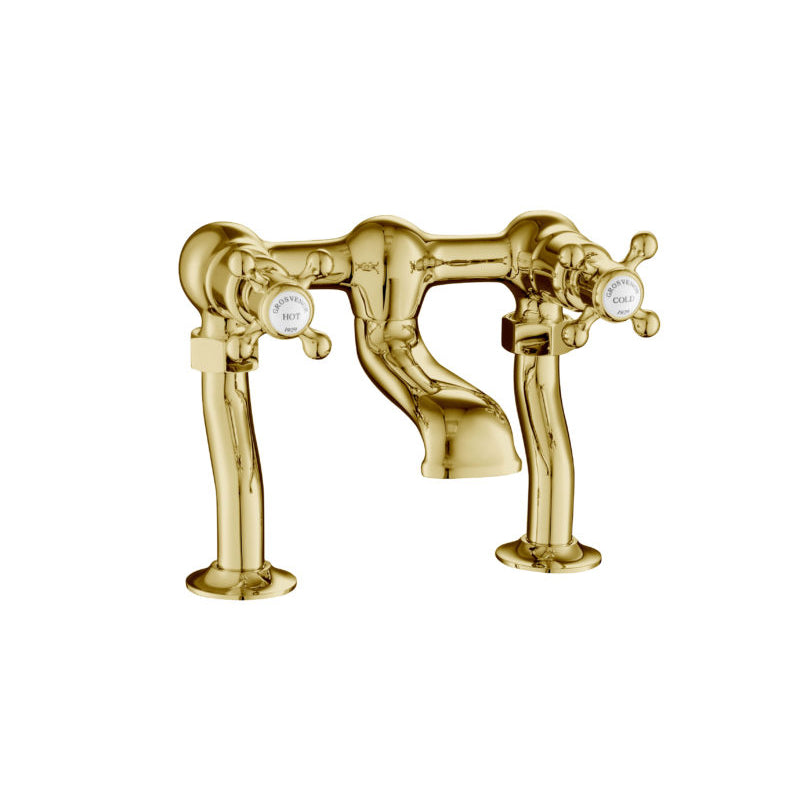 Just Taps Plus Grosvenor Deck Mounted Bath Filler