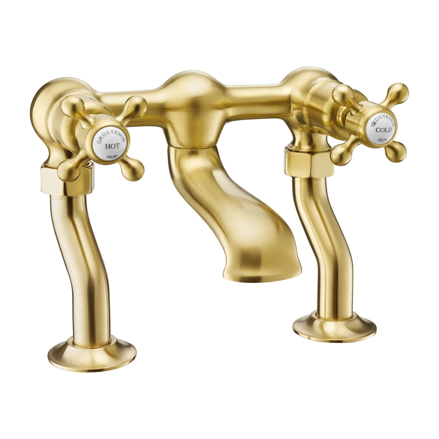 Just Taps Plus Grosvenor Deck Mounted Bath Filler