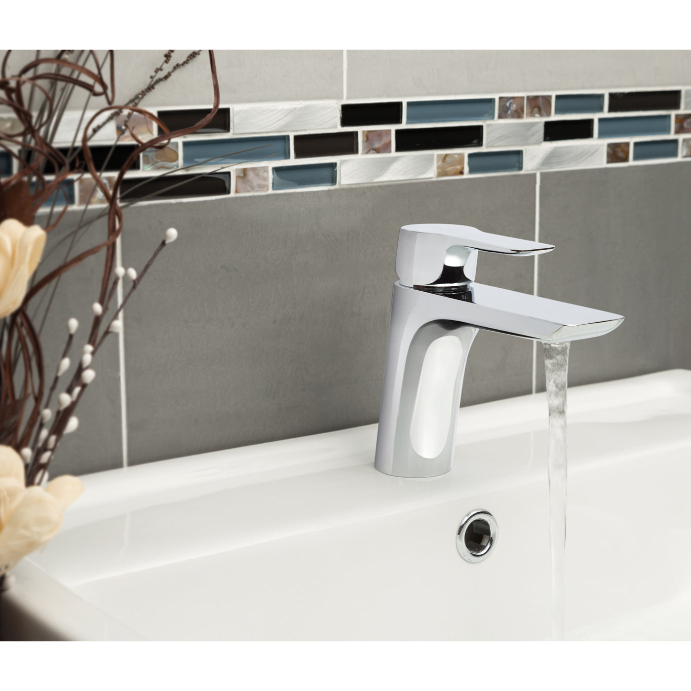 Just Taps Plus Amore Single Lever Basin Mixer