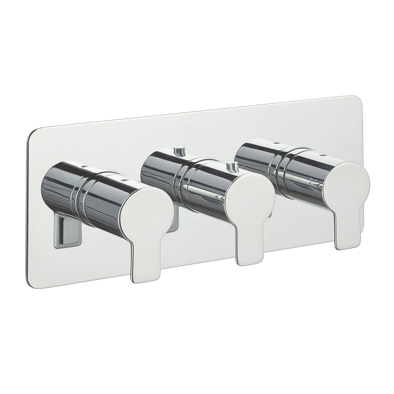 Just Taps Plus Amore Thermostatic Concealed Shower Valve 2 Outlets Horizontal