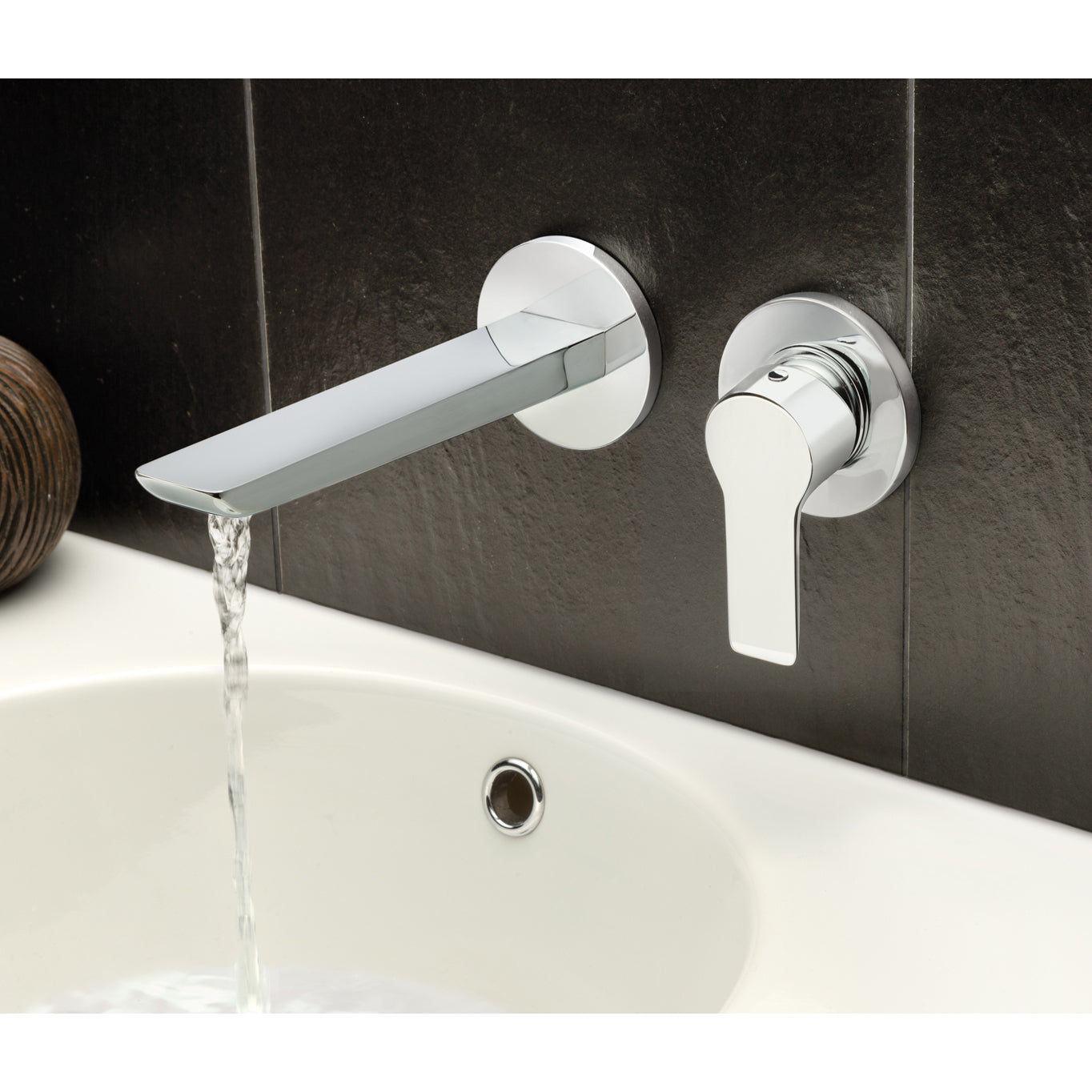 Just Taps Plus Amore Wall Mounted Basin Mixer