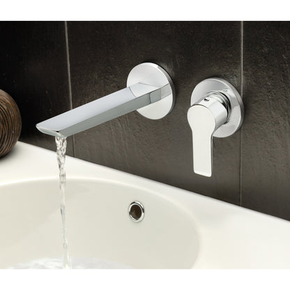 Just Taps Plus Amore Wall Mounted Basin Mixer
