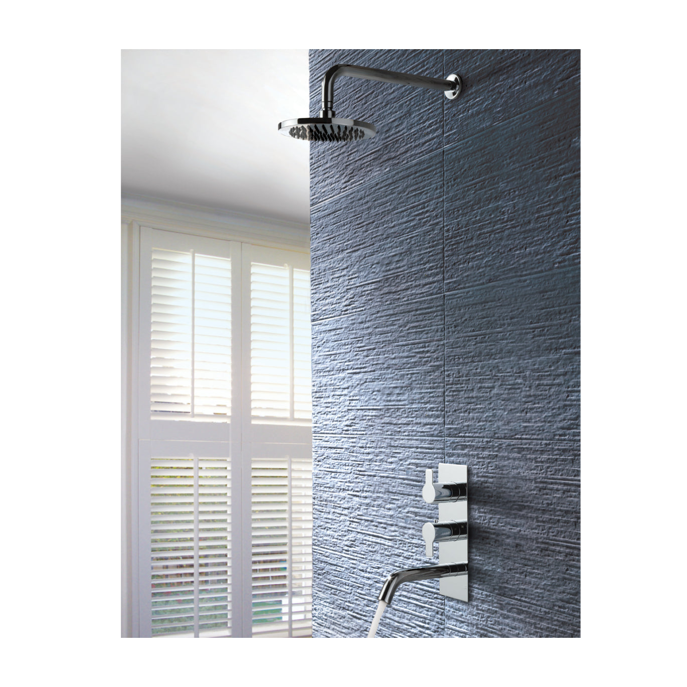 Just Taps Plus Amore Thermostatic Concealed 2 Outlet Valve