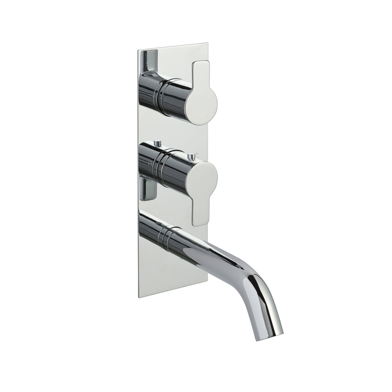 Just Taps Plus Amore Thermostatic Concealed 2 Outlet Valve