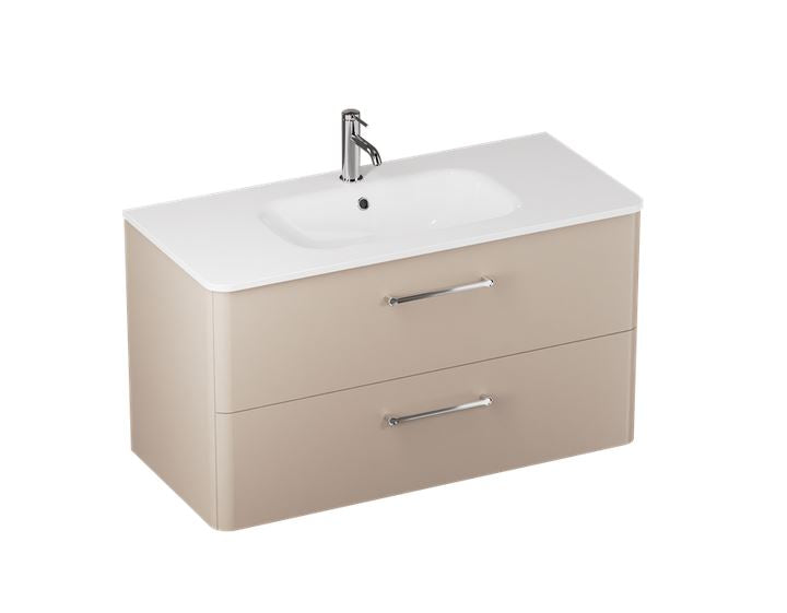 Camberwell 798 x 450 x 540mm Wall Mounted Unit Warm Beige