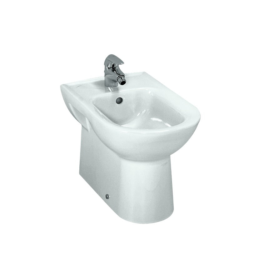 Laufen Pro Floor Standing Bidet 1 Tap Hole - White