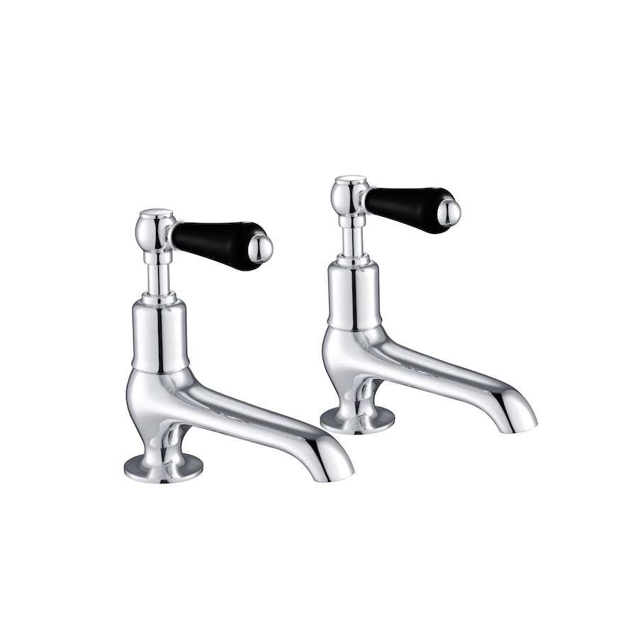 Just Taps Plus Grosvenor Long Nose Basin Taps