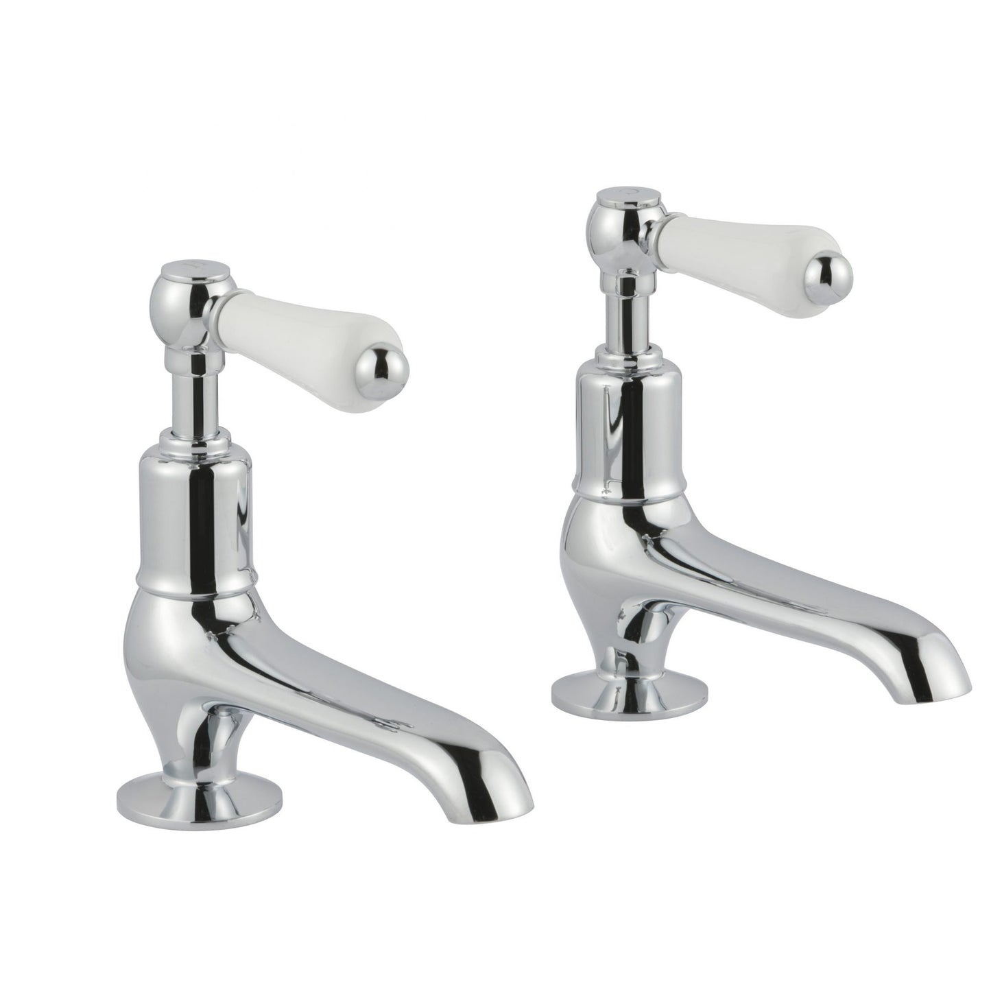 Just Taps Plus Grosvenor Long Nose Basin Taps