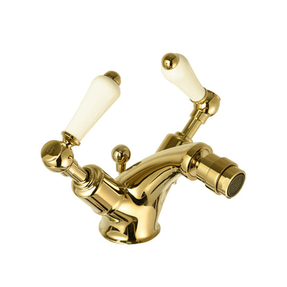 Just Taps Plus Grosvenor Bidet Mixer with Pop Up Waste