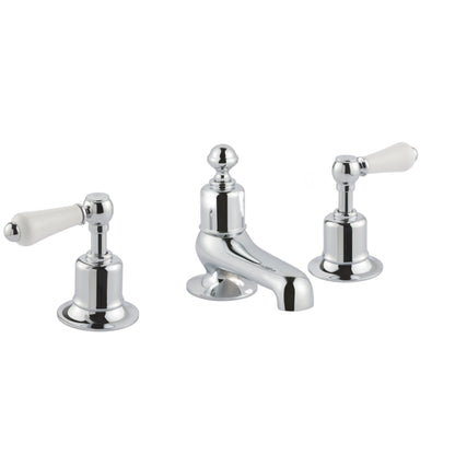 Just Taps Plus Grosvenor 3 Hole Deck Mounted Bath Filler