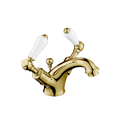 Just Taps Plus Grosvenor Basin Mixer with Pop Up Waste